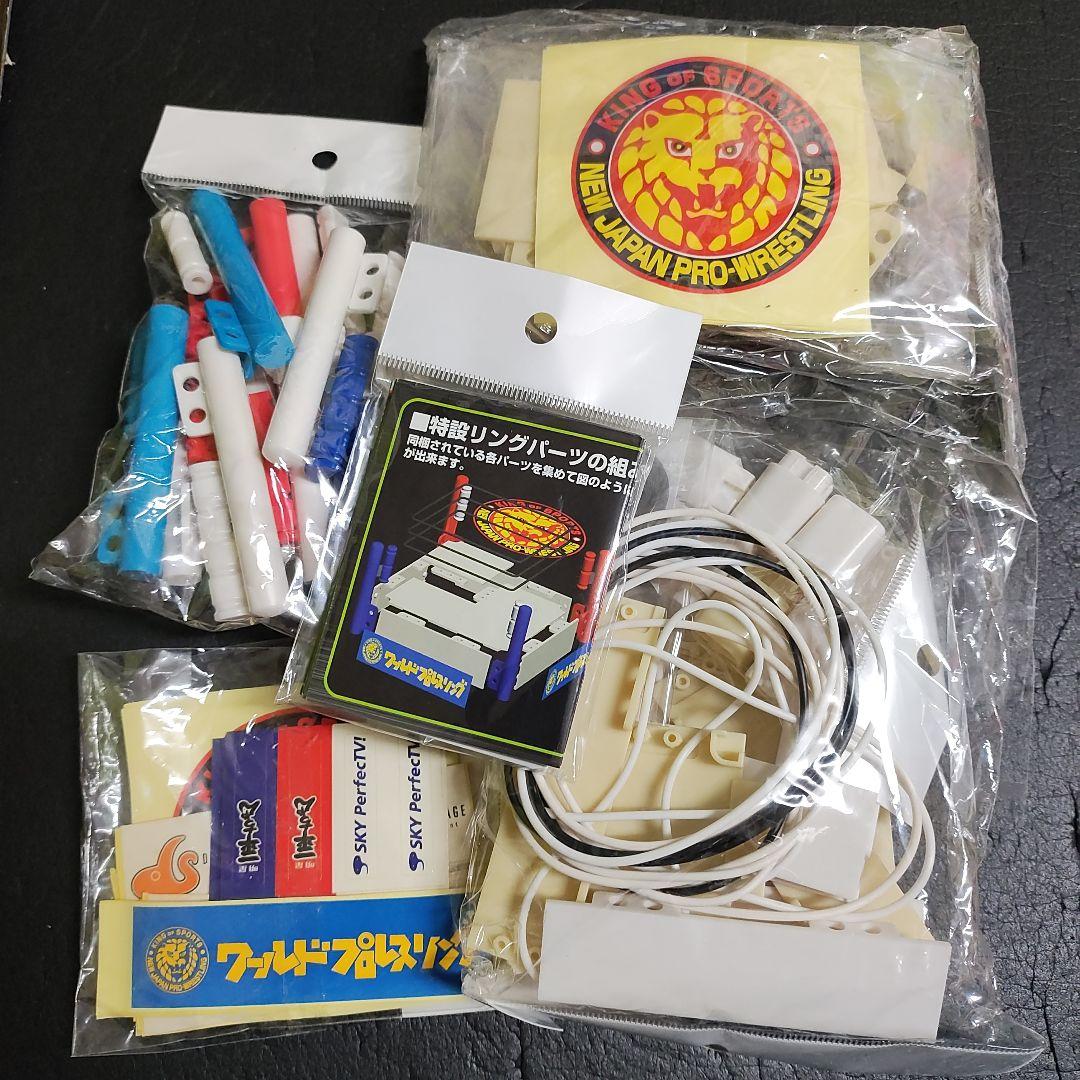 新日本プロレスフィギュア用特設リング組み立てセット