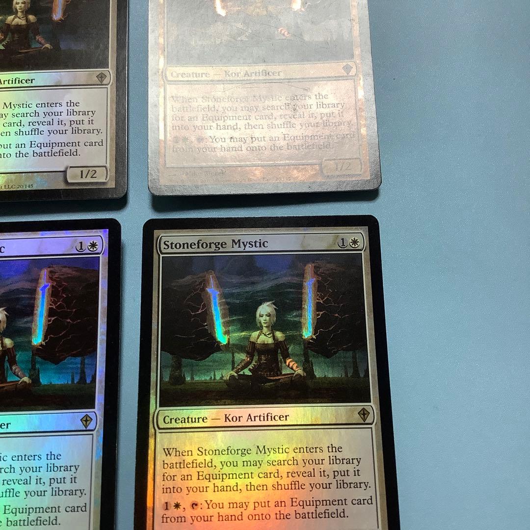 石鍛冶の神秘家/Stoneforge Mystic WWK英語foil4枚セット