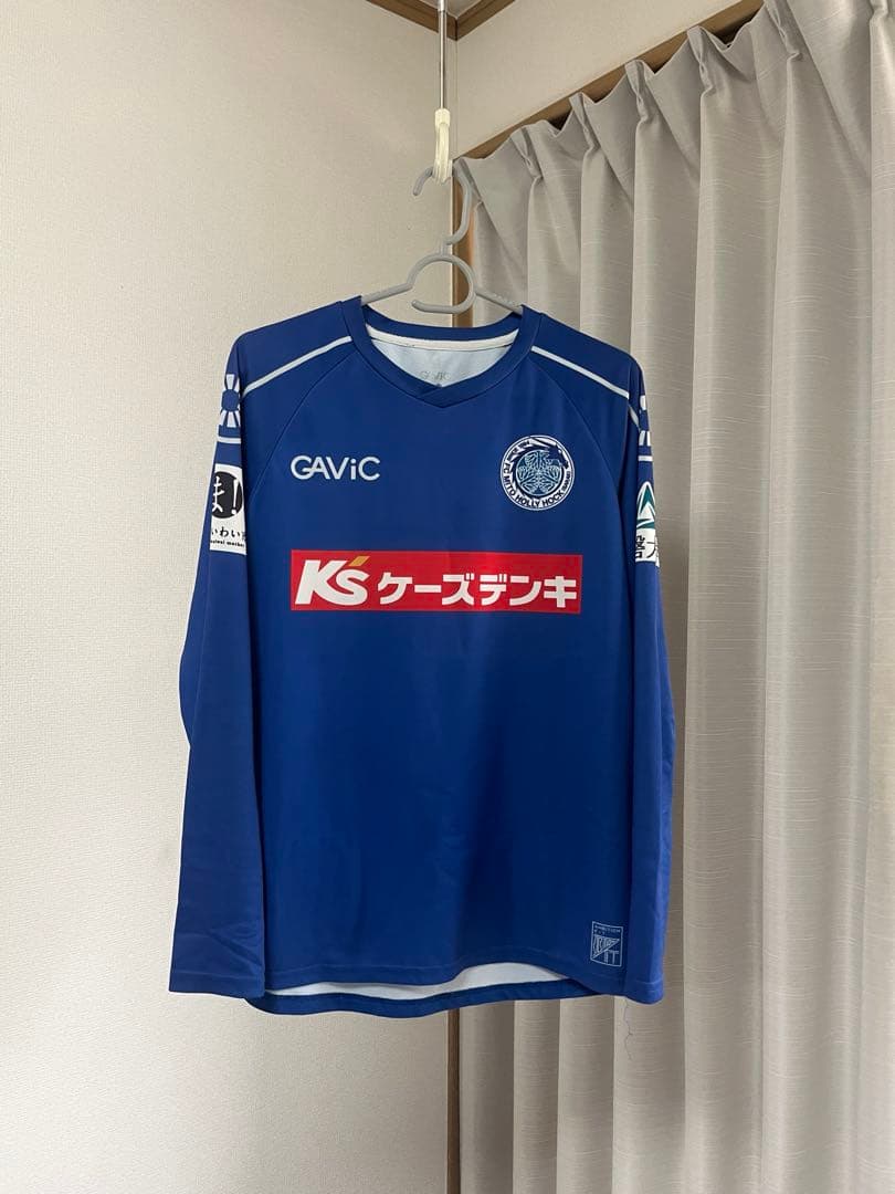 J2優勝❗️水戸ホーリーホック　練習着　非売品　サッカー　限定　ブルー　長袖