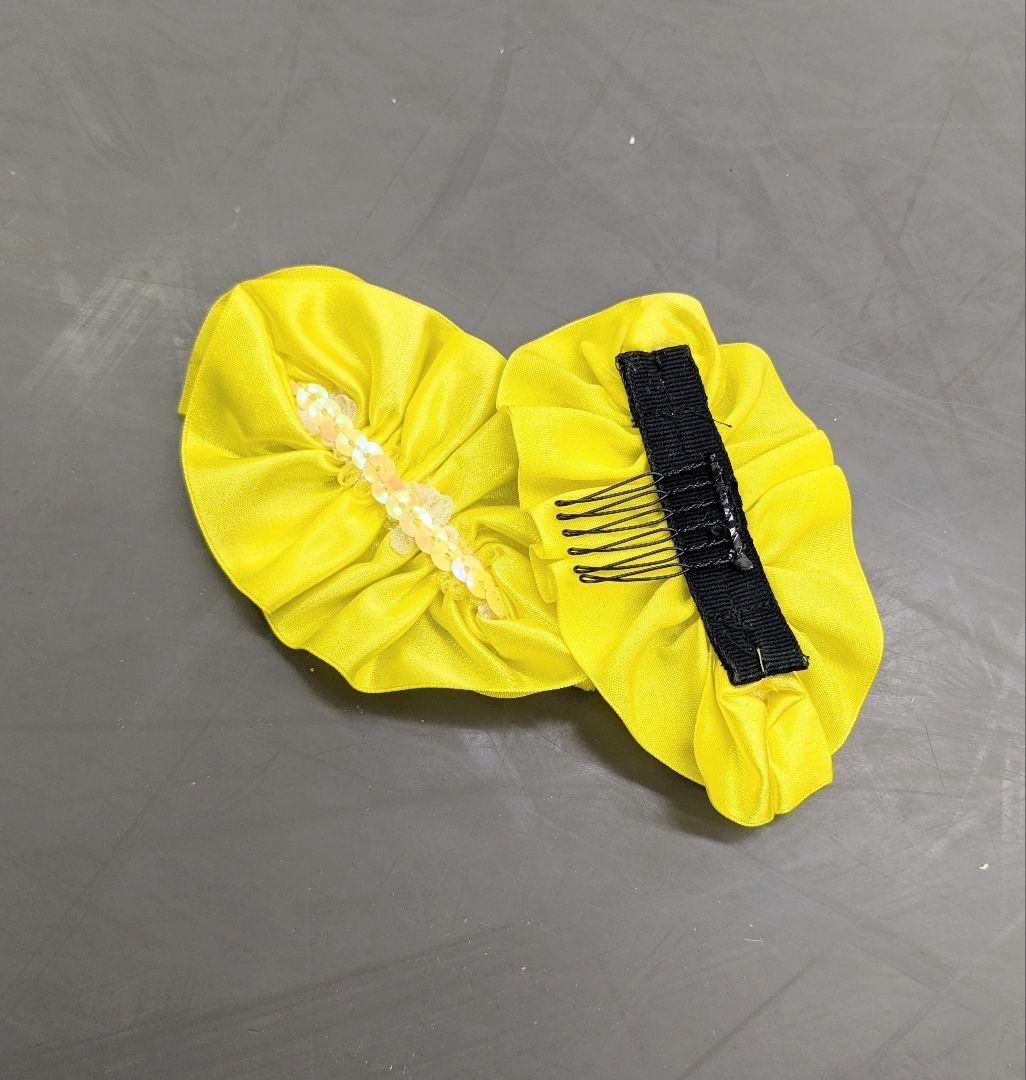 バレエ衣裳/キッズ 黄色チュチュ 6着セット 頭飾り2種類付き