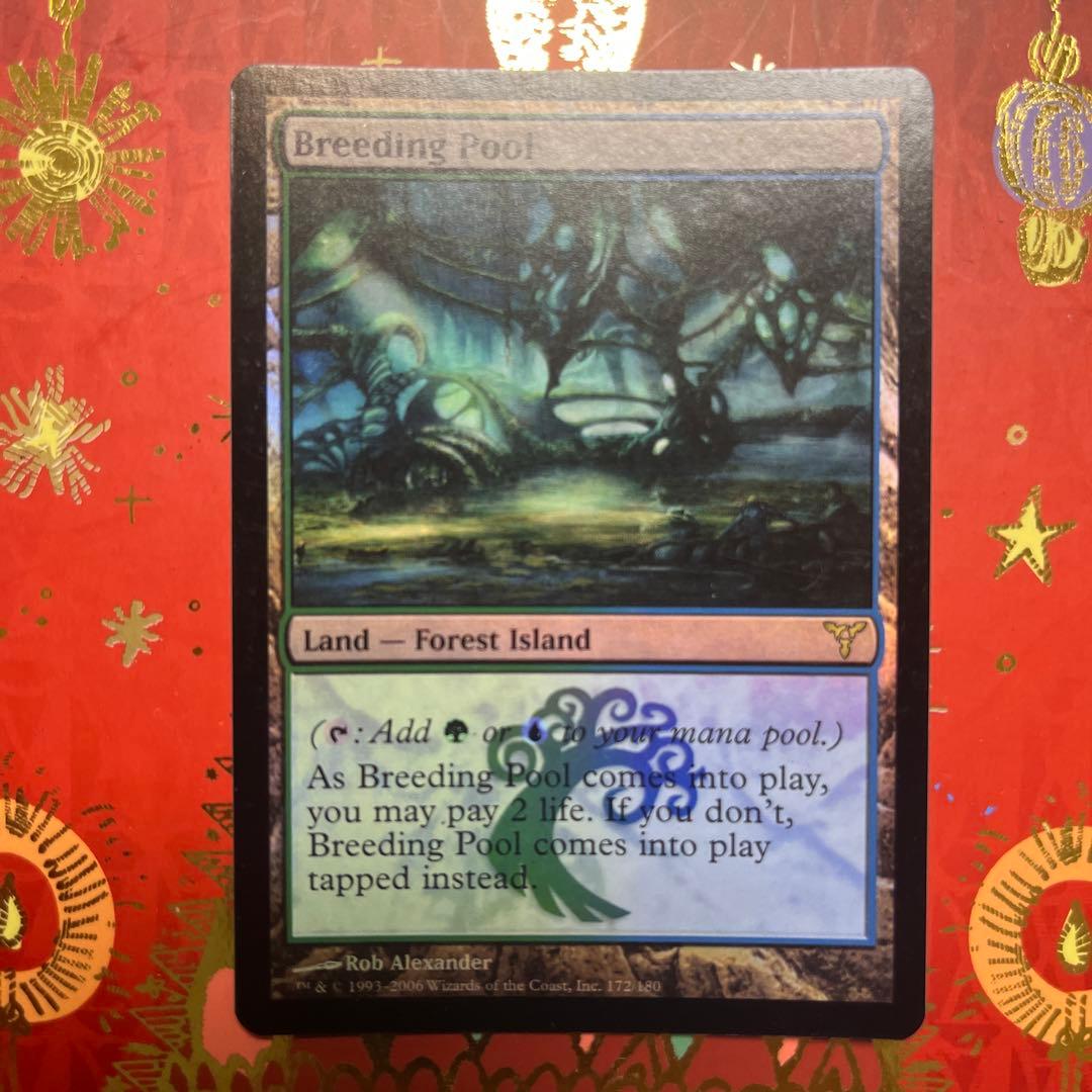 mtg 繁殖池 breeding pool foil 初版　dissension