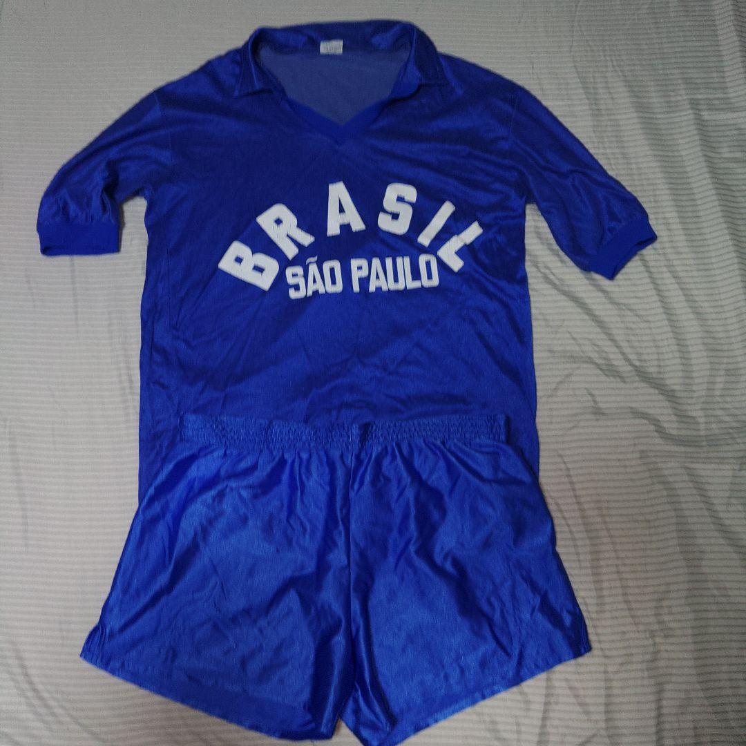 1986年来日 ブラジルサンパウロ州選抜チームのシャツ＆パンツ