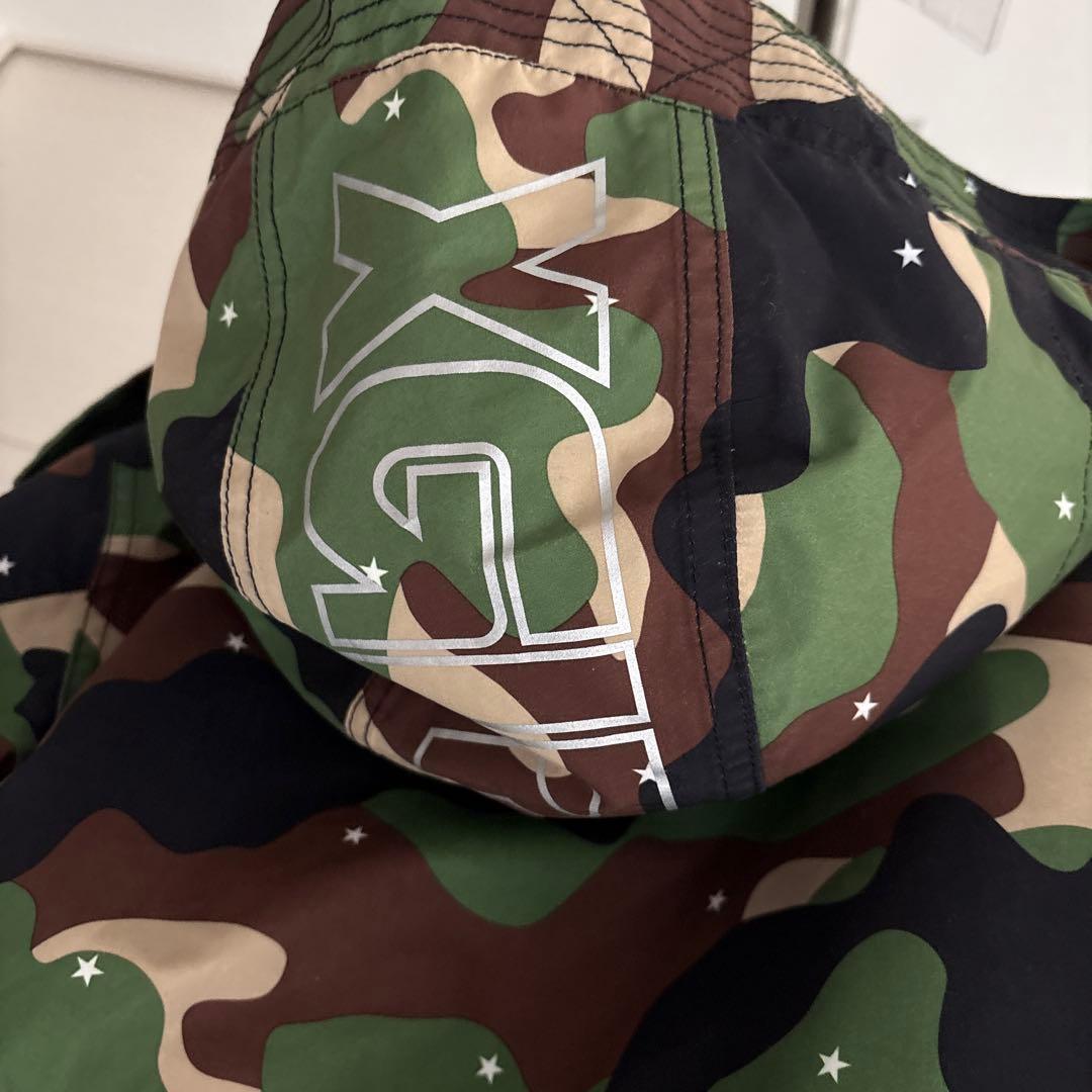 BURTON 迷彩 スノーボードウェア Sサイズ　X-girlコラボ