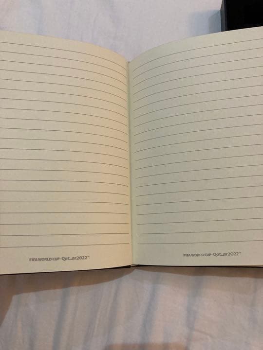 カタール限定ワールドカッププレミアムステーショナリーセット　ノート