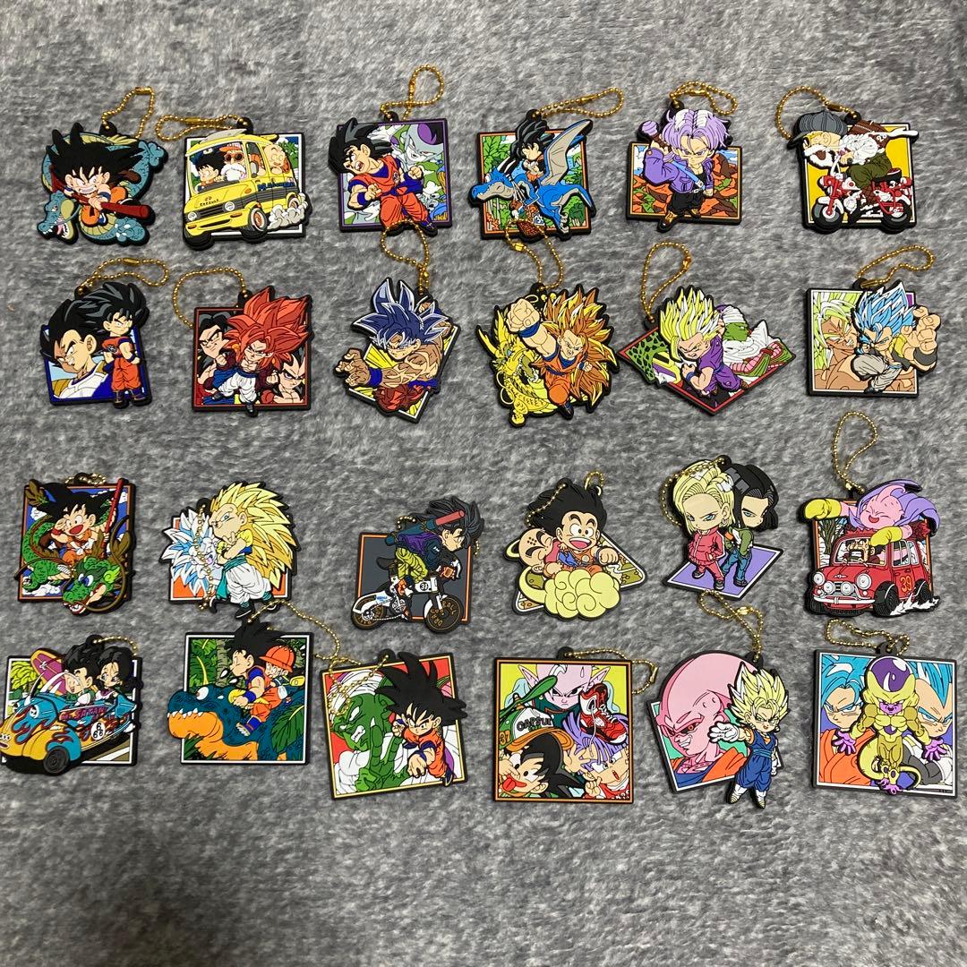 ドラゴンボール　ラバマスart グミ　1弾　2弾　フルコンプ　24種