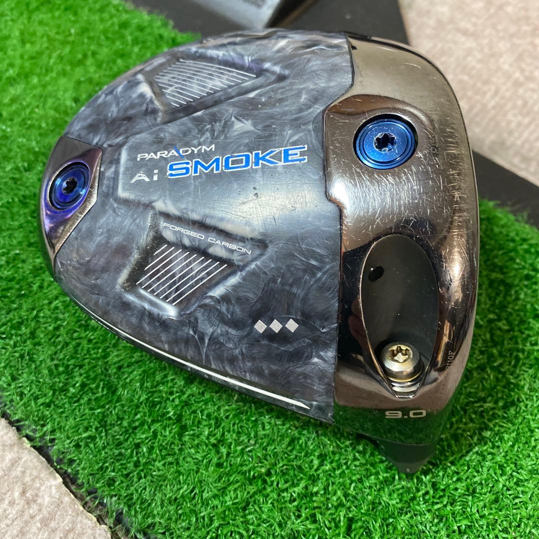 キャロウェイ Ai Smoke ◆◆◆ トリプルダイヤ 9.0° ヘッドのみ