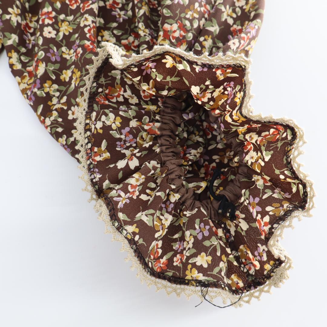 【美品フラメンコ衣装】オリーブグリーン ブラウス ファルダ ペチコート シージョ