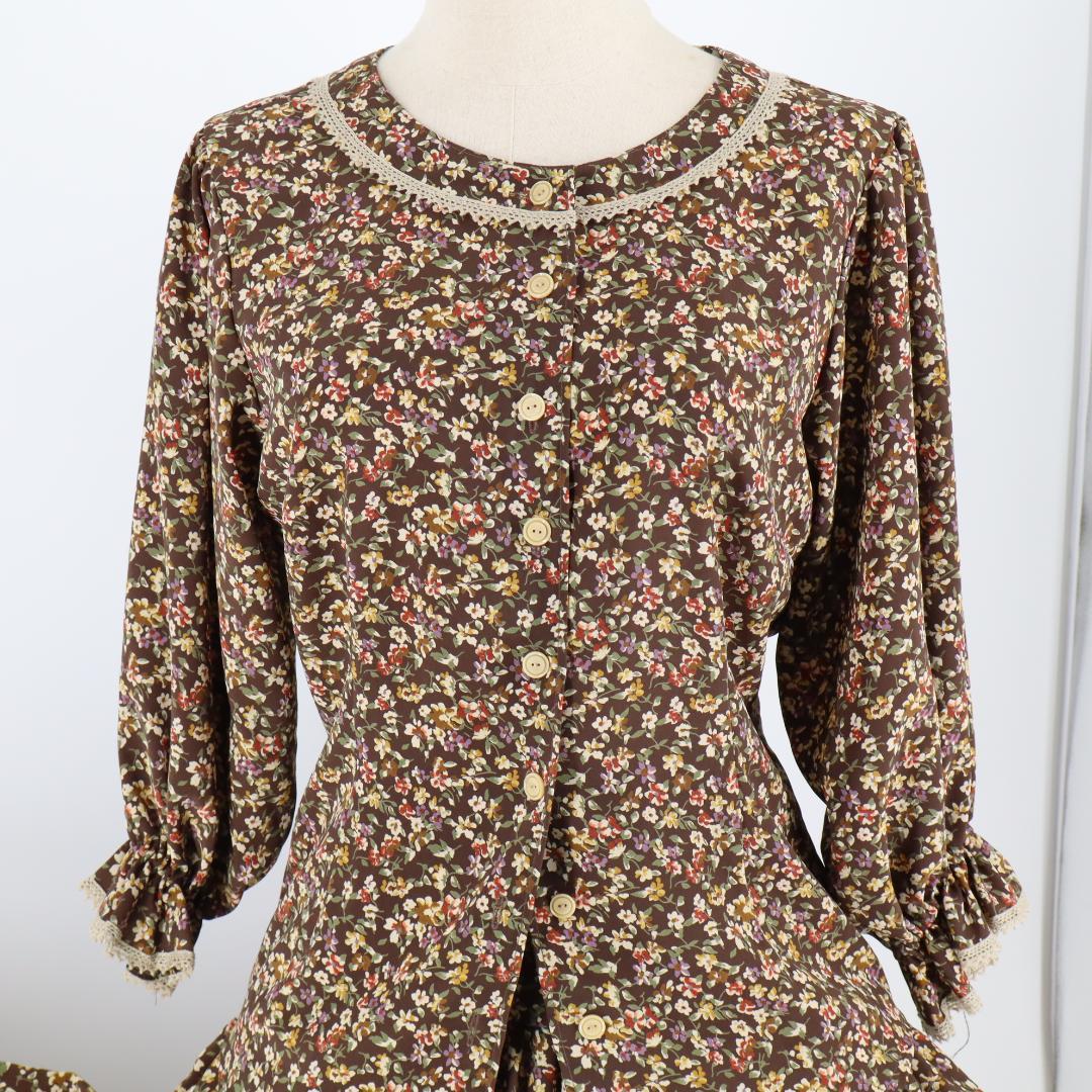 【美品フラメンコ衣装】オリーブグリーン ブラウス ファルダ ペチコート シージョ