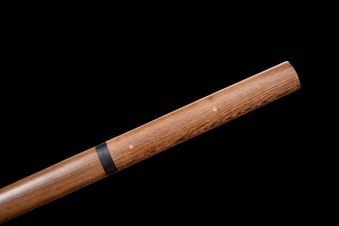 花梨木一体唐刀無天 古兵器 武具　刀装具　日本刀　模造刀 居合刀