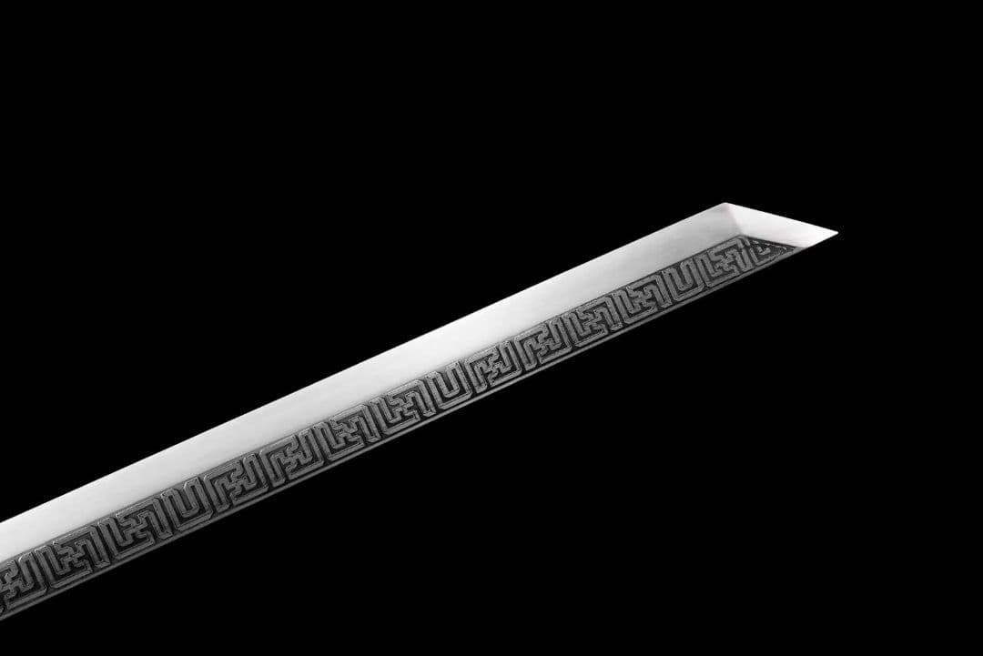 花梨木一体唐刀無天 古兵器 武具　刀装具　日本刀　模造刀 居合刀