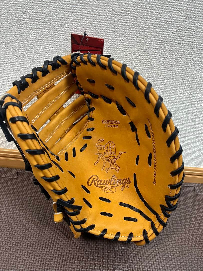 新品未使用　硬式用　ファーストミット