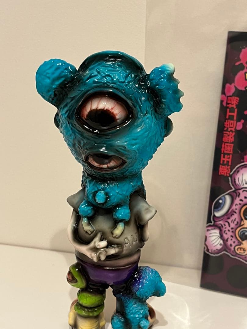 悪玉菌製造工場　ぢゅげむちゃん ソフビ フィギュア