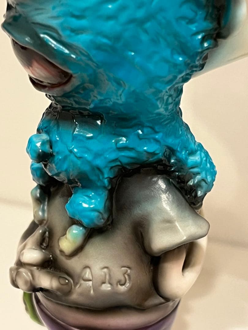 悪玉菌製造工場　ぢゅげむちゃん ソフビ フィギュア