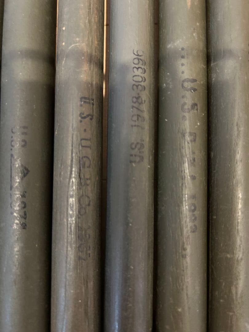 usパップテント ポール9本　ペグ5本