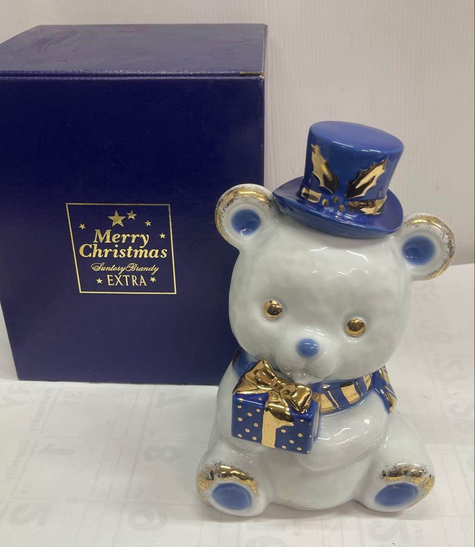未開栓 SUNTORYサントリー ブランデー エクストラ クリスマスベアー 39