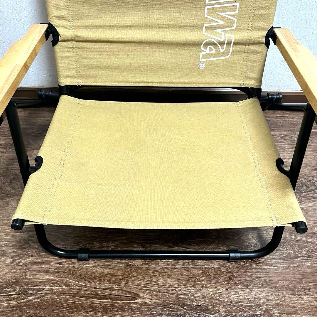 美品 ogawaアウトドアチェア リクライニング オガワ ローチェア 2脚