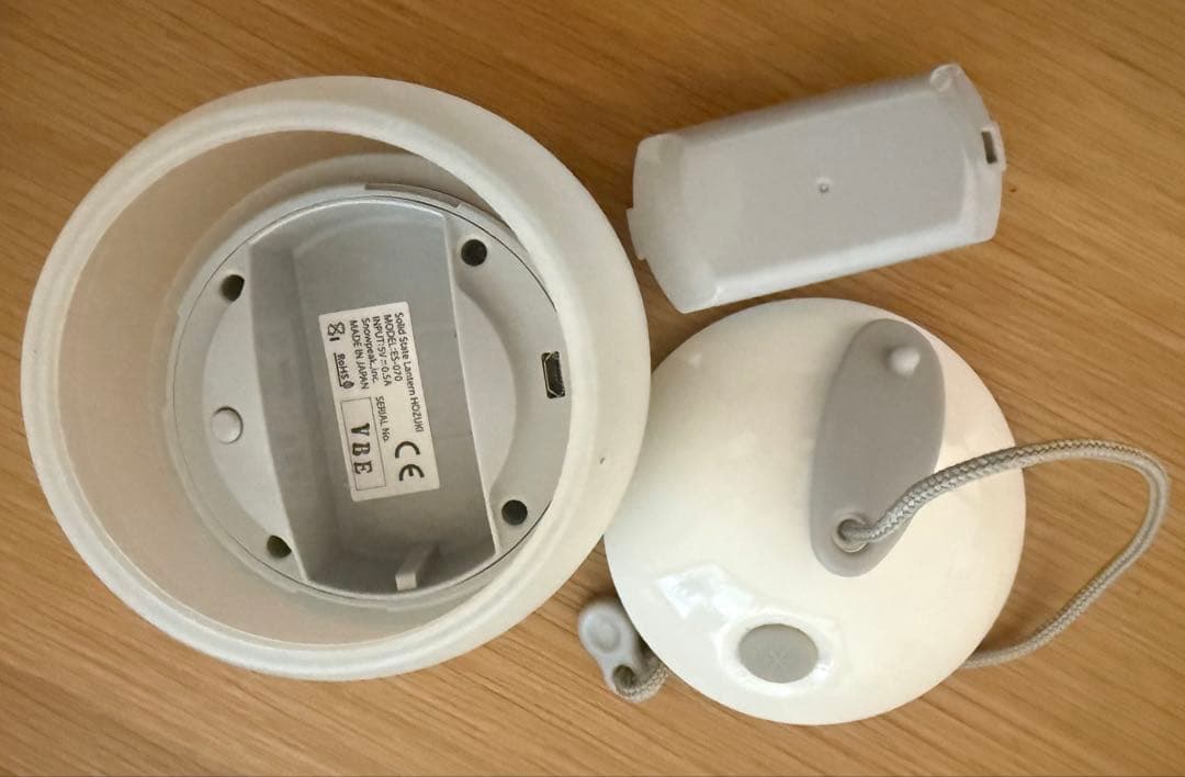 スノーピークほおずき　ゆき明るさ100lm ほおずき充電パック