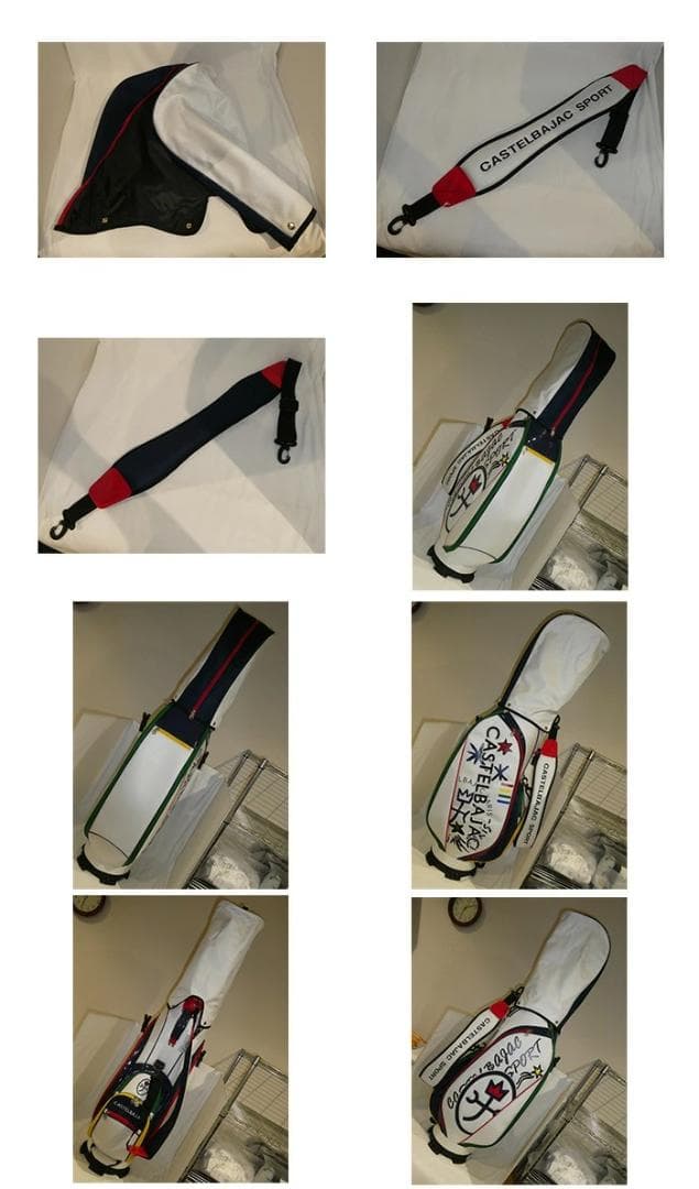 カステルバジャック キャディバッグ 7235381302 ホワイト