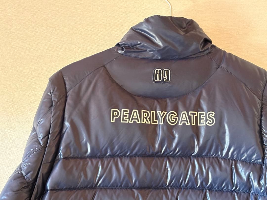 【美品】PEARLY GATES ネイビー ダウンジャケット