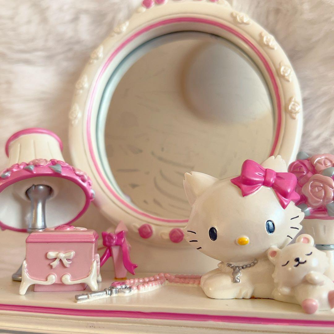 希少レア　チャーミーキティ　ドレッサーガタミラー　2005年製　サンリオ　レトロ