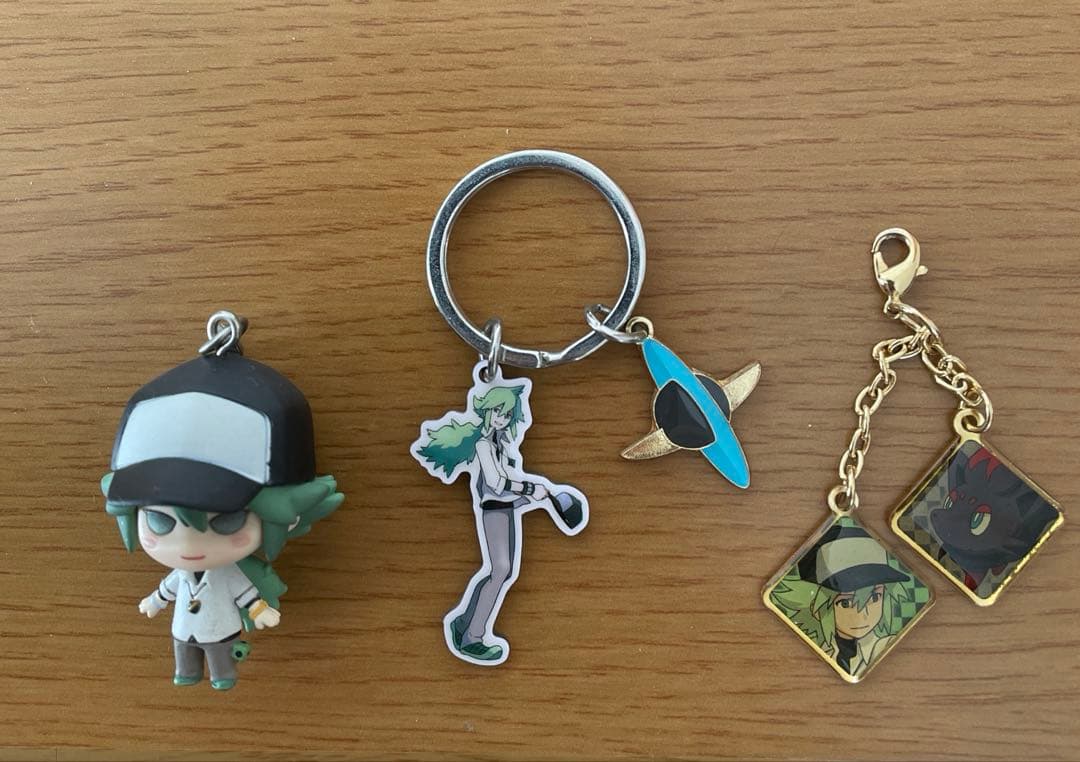 ポケモン N マスコット メタルキーホルダー セット