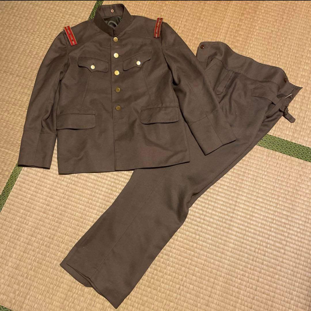 未使用 大日本帝国陸軍 IJA 将校 軍服 昭五式軍衣 長袴 衣装 軍装