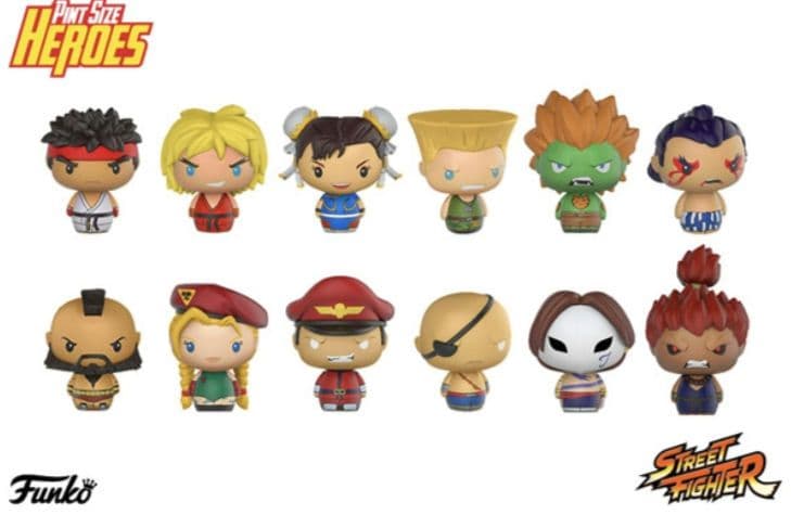 ファンコ　ストリートファイタートレーディングフィギュア　コンプリートセット