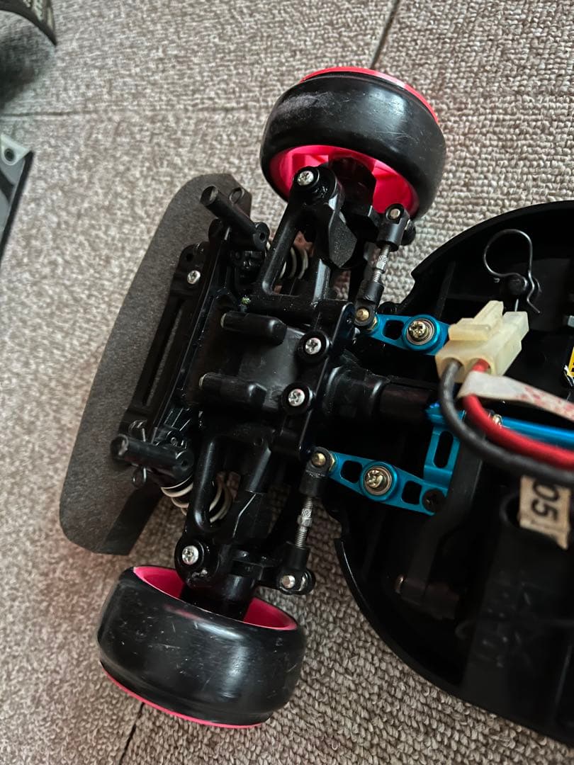 タミヤ TT-01 ベンツAMGボディ ドリラジ 動作OK