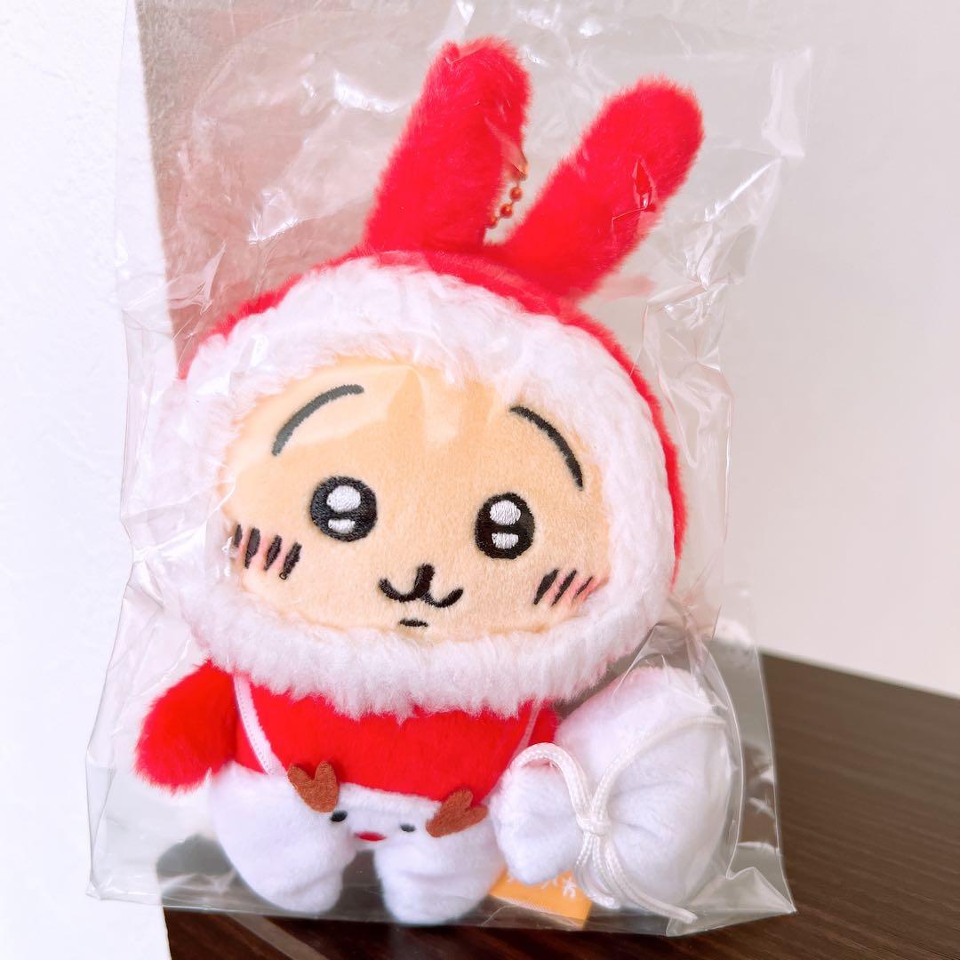 ちいかわ　うさぎ　クリスマスなぷちミニマスコット