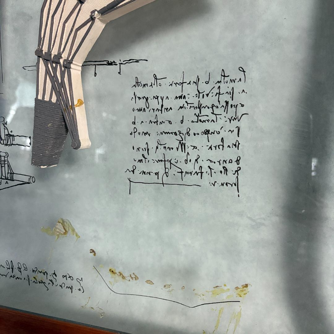 レオナルド・ダ・ヴィンチ 飛行機械模型 額装アート