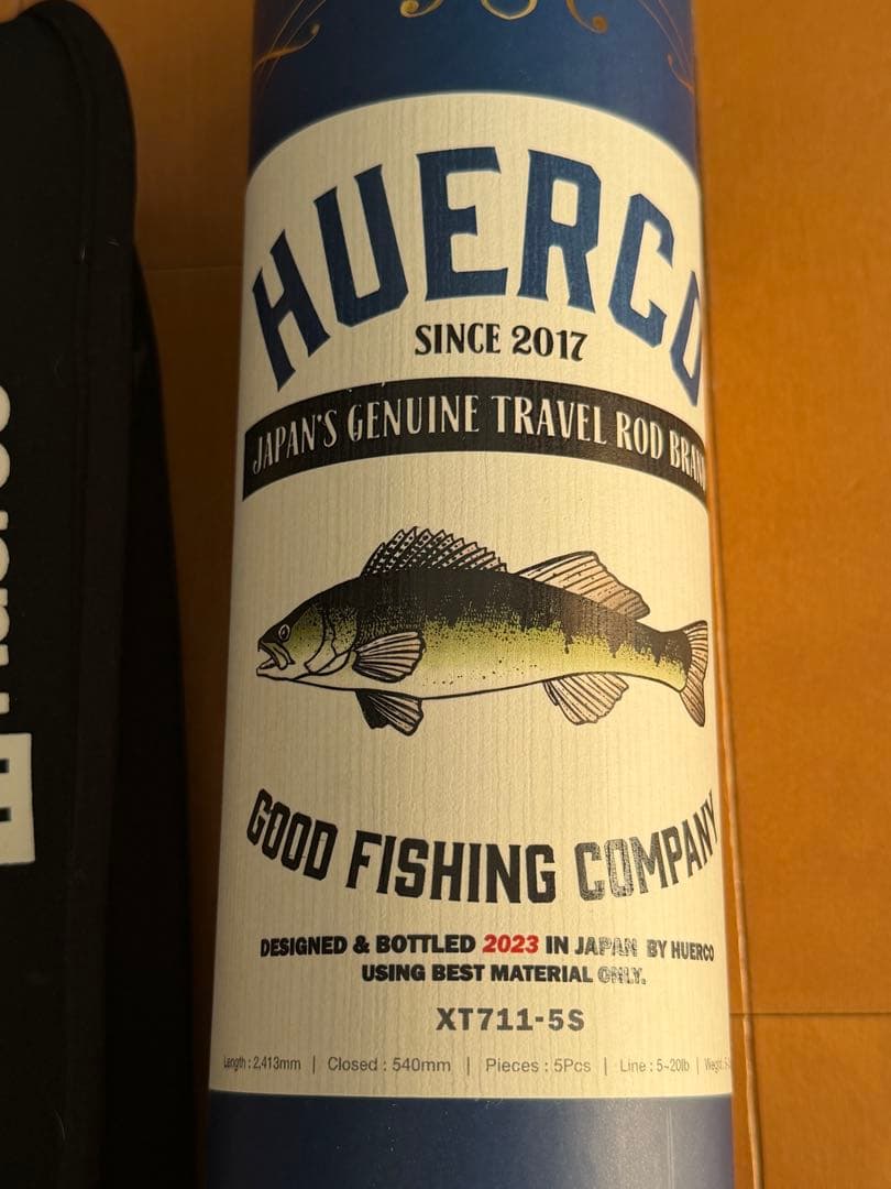 Huercoルアーロッド XT711-5S 7'11\"ft
