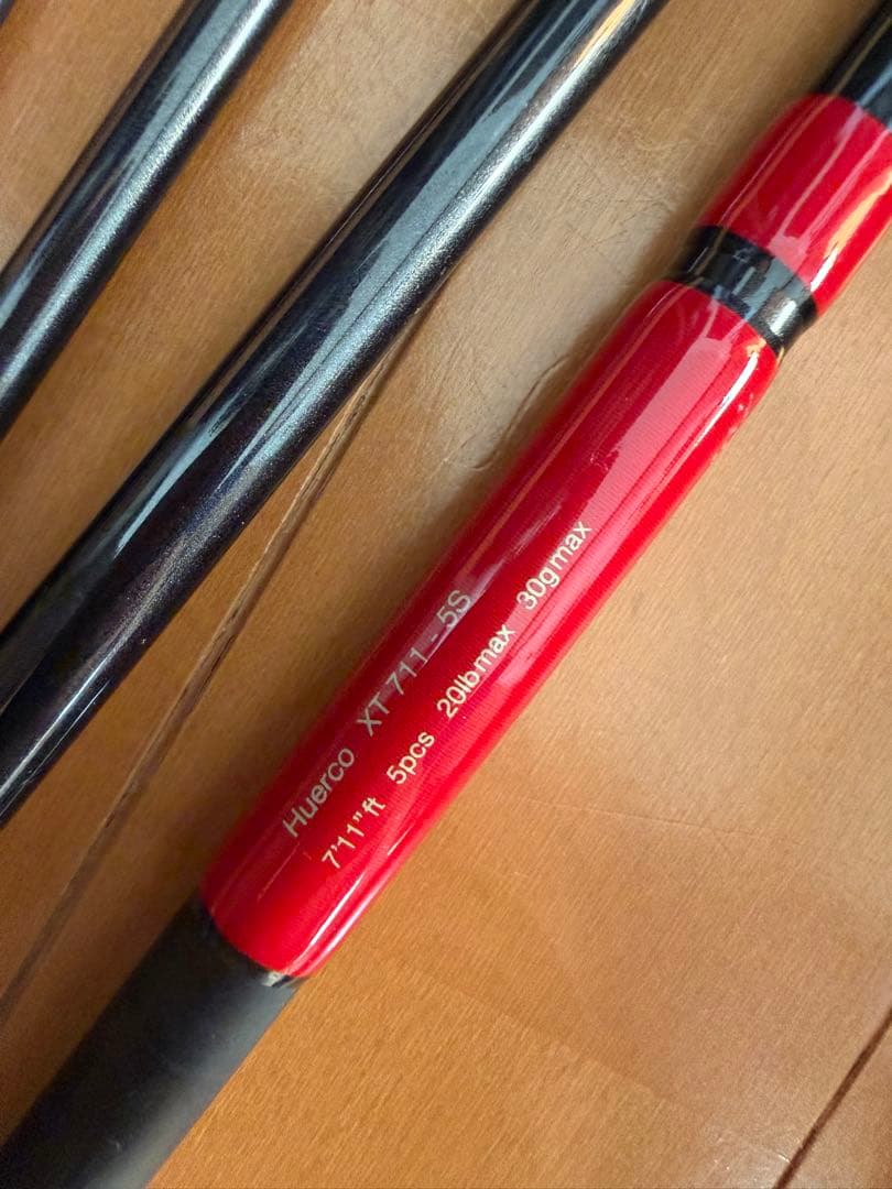 Huercoルアーロッド XT711-5S 7'11\"ft