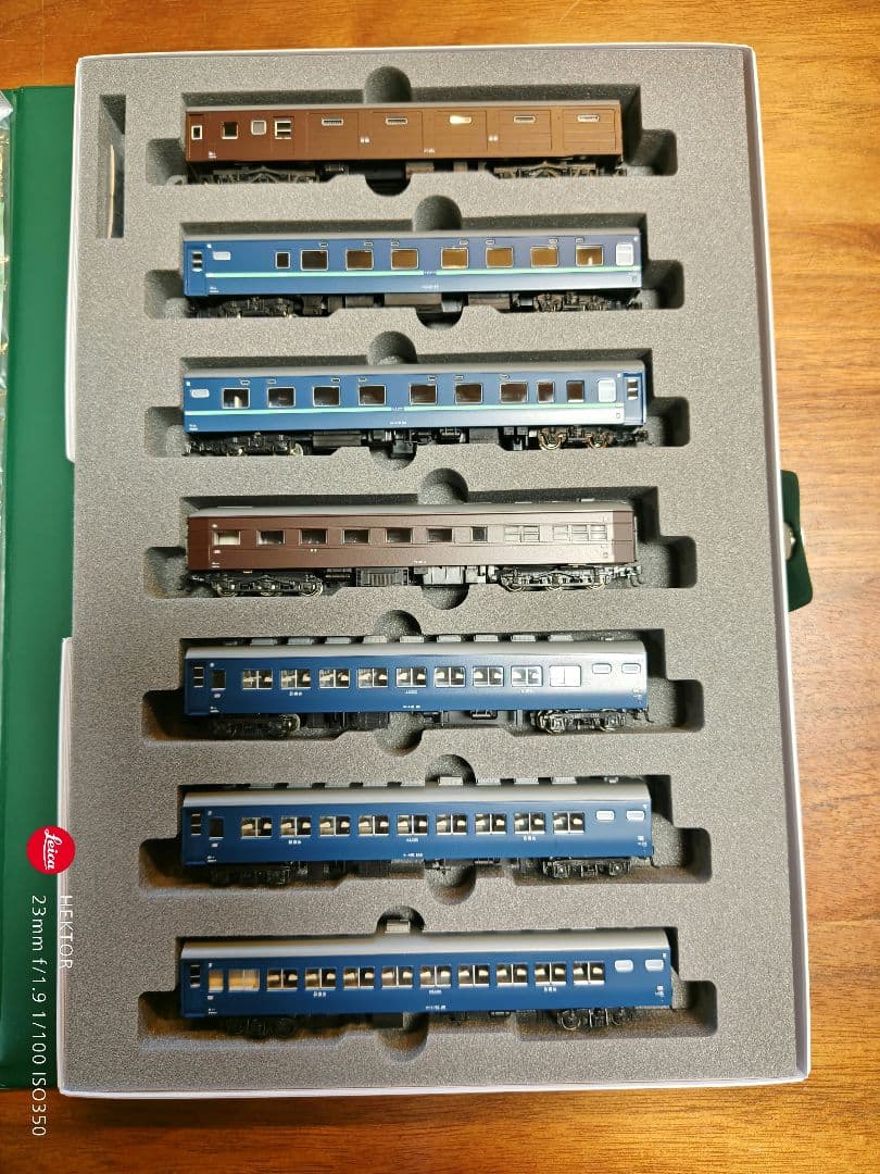 KATO 10-1302 10系寝台急行「安芸」〈1967〉７両セット 鉄道模型