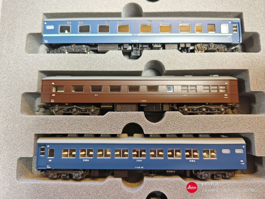 KATO 10-1302 10系寝台急行「安芸」〈1967〉７両セット 鉄道模型