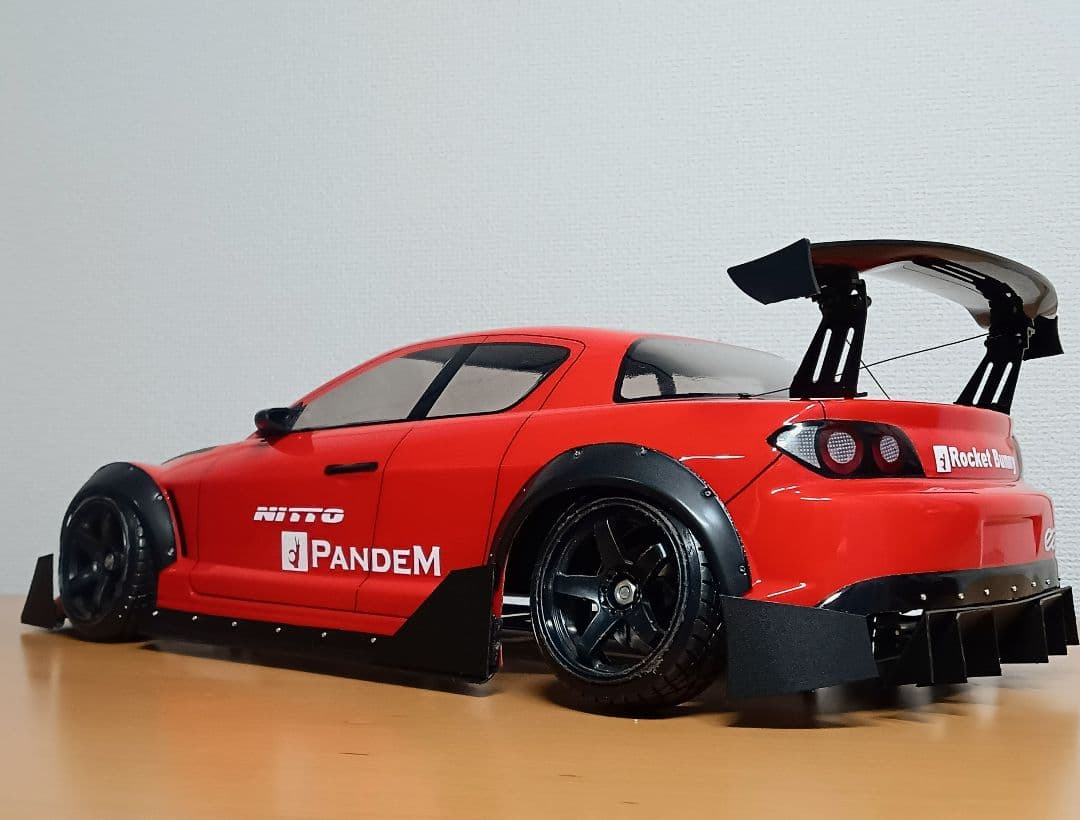 ラジコンボディ　カスタムボディNO.58 RX8