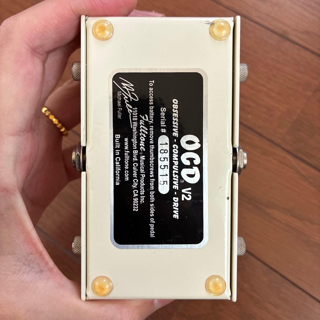 Fulltone OCD V2 青LED オーバードライブペダル