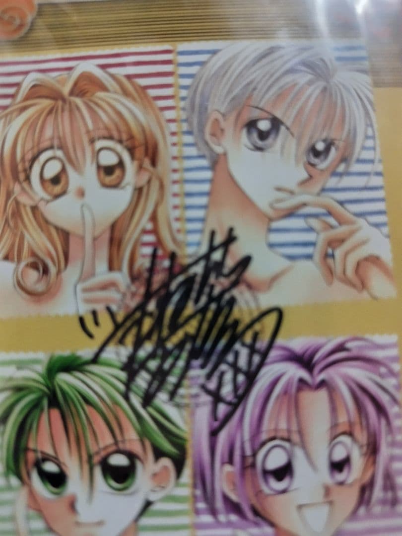 種村有菜 15周年 原画展 直筆サイン入りブロマイド 5点セット 名古屋展