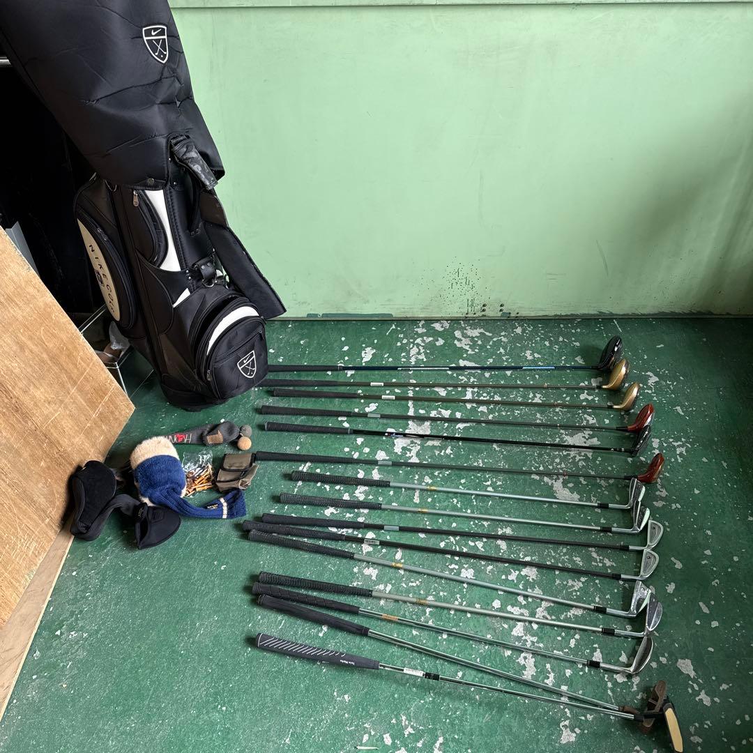 ★ ゴルフクラブセット 15本セット ゴルフ スポーツ メンズ 小物付き 格安