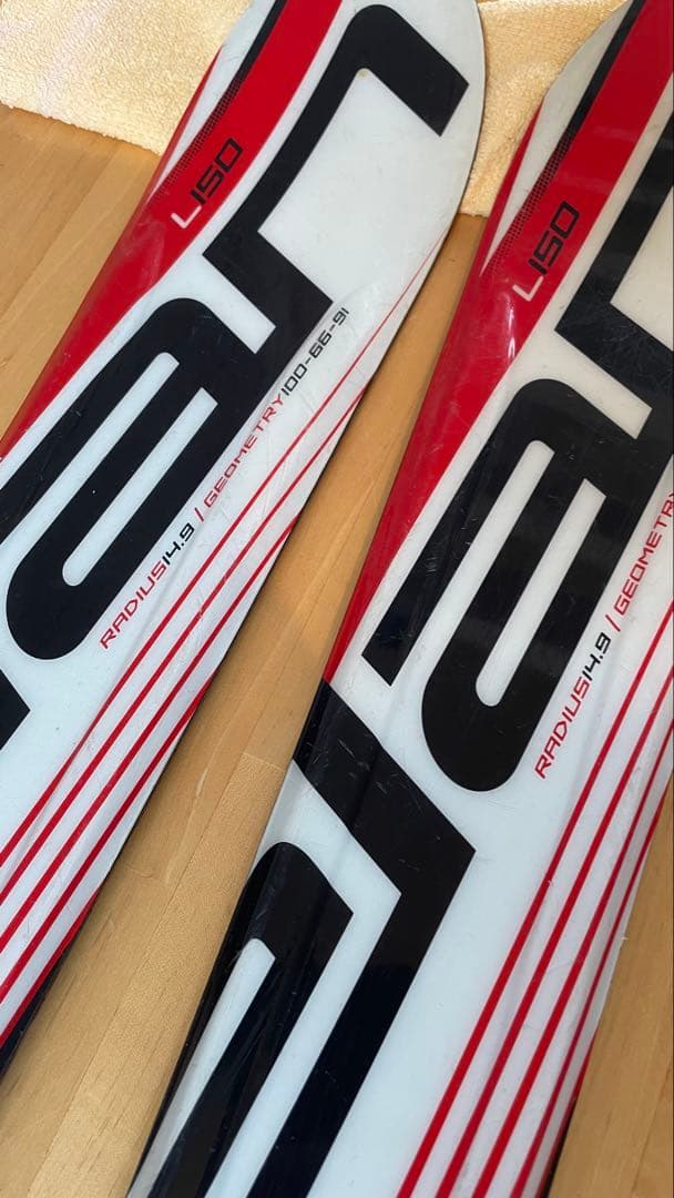 カービングスキー板ELAN大人ジュニア男性150cmセットビンディングストック