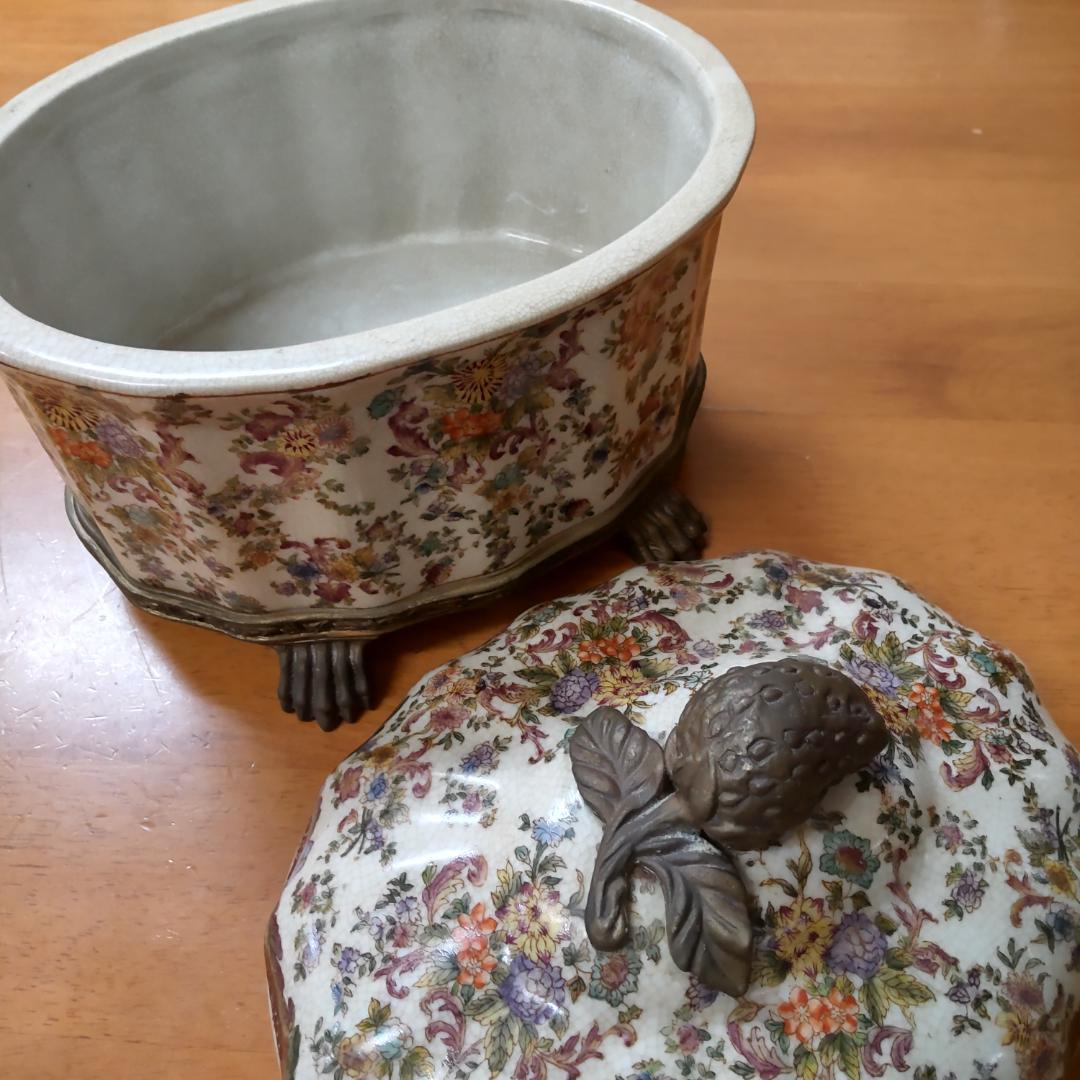 いちご　シノワズリ ボックス オリエンタル インテリア アンティーク モダン