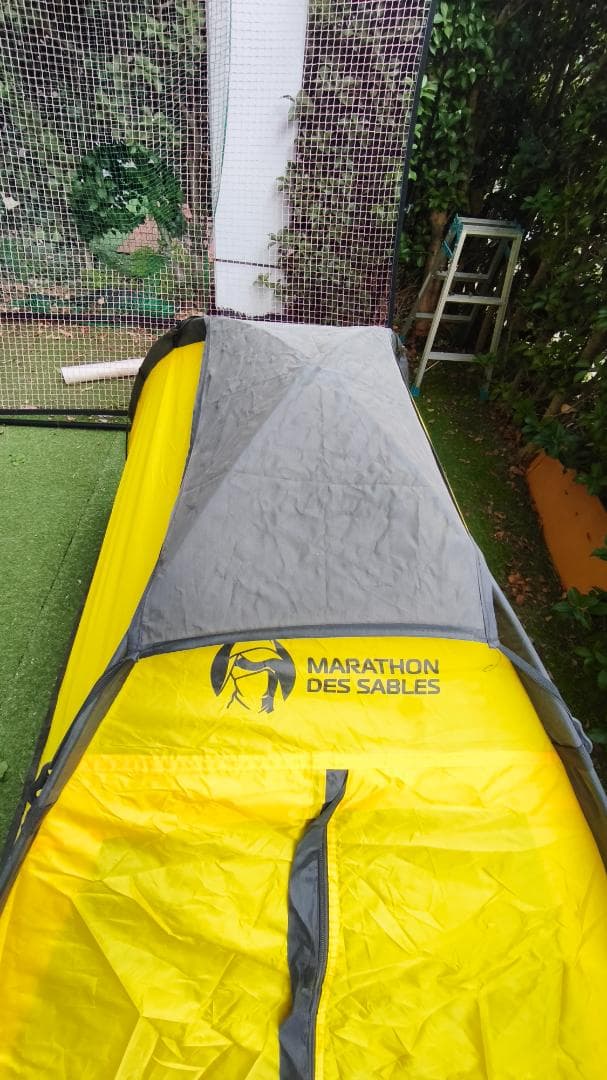 MARATHON DES SABLES ULTRA イエロー テント