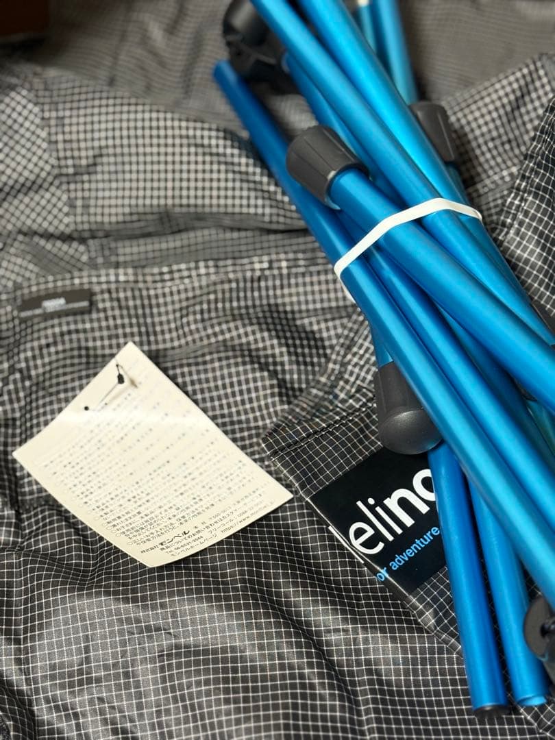 Helinox チェアゼロハイバック 黒　超軽量