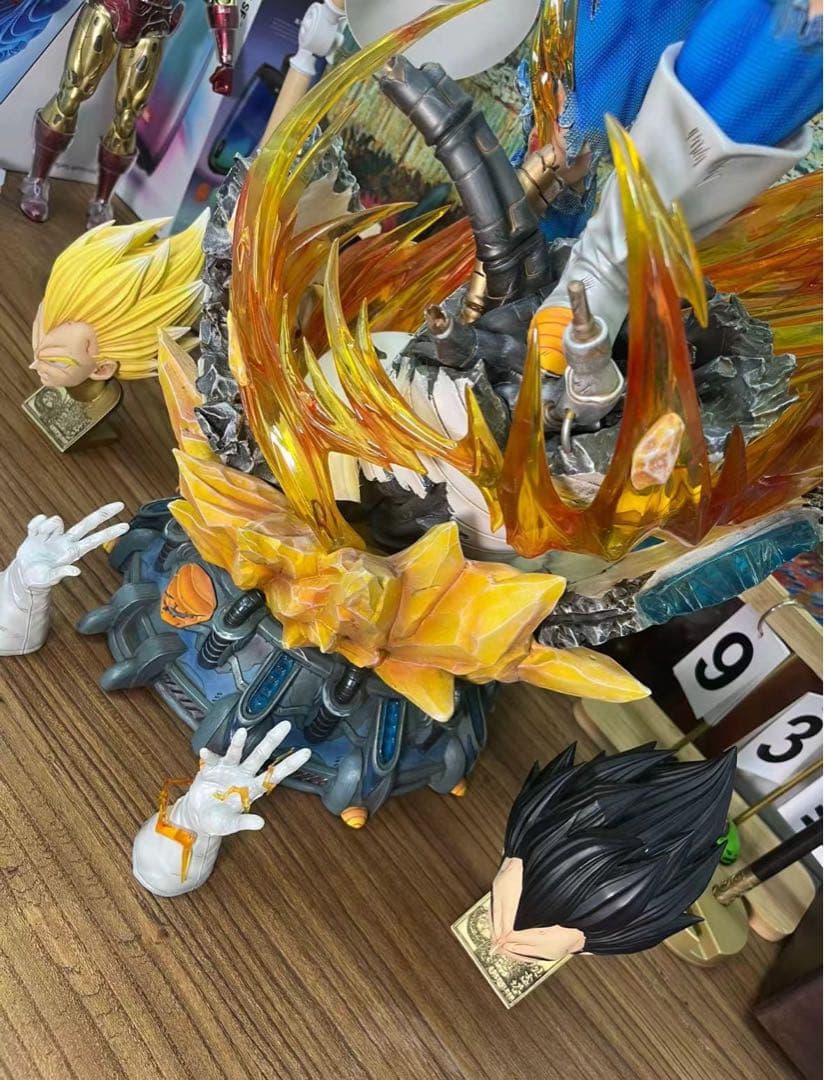 ドラゴンボール ベジータ ガレキ ガレージキット スタチュー X④①