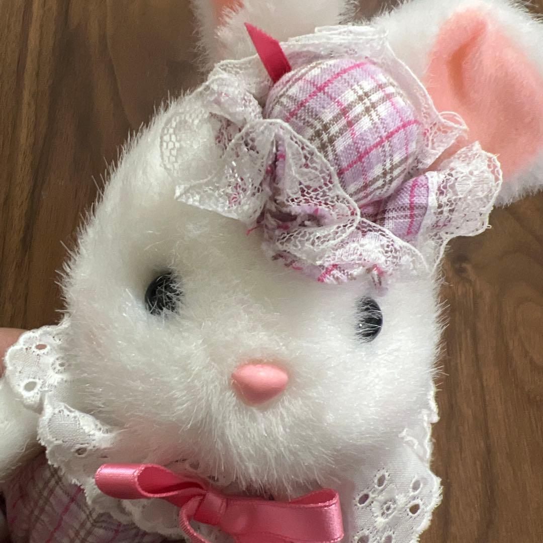 TAKENOKO プチぶらんで〜と　うさぎ　ぬいぐるみ　レトロ　昭和