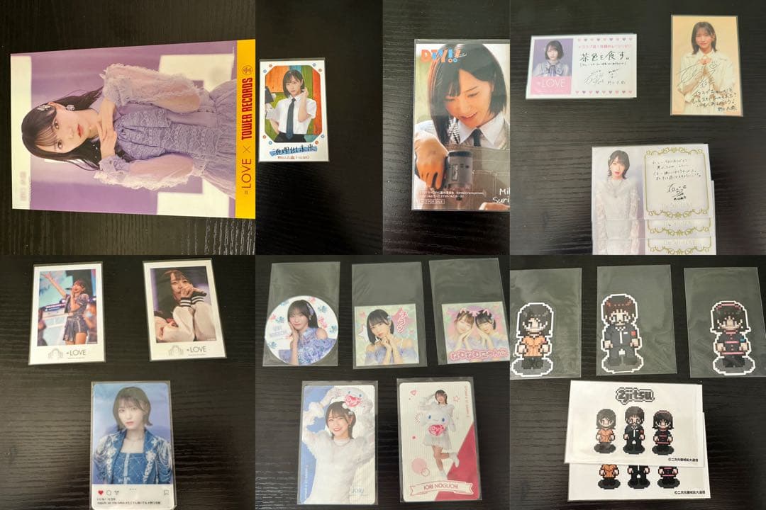 凛*様 イコラブ グッズまとめ売り 野口衣織メイン