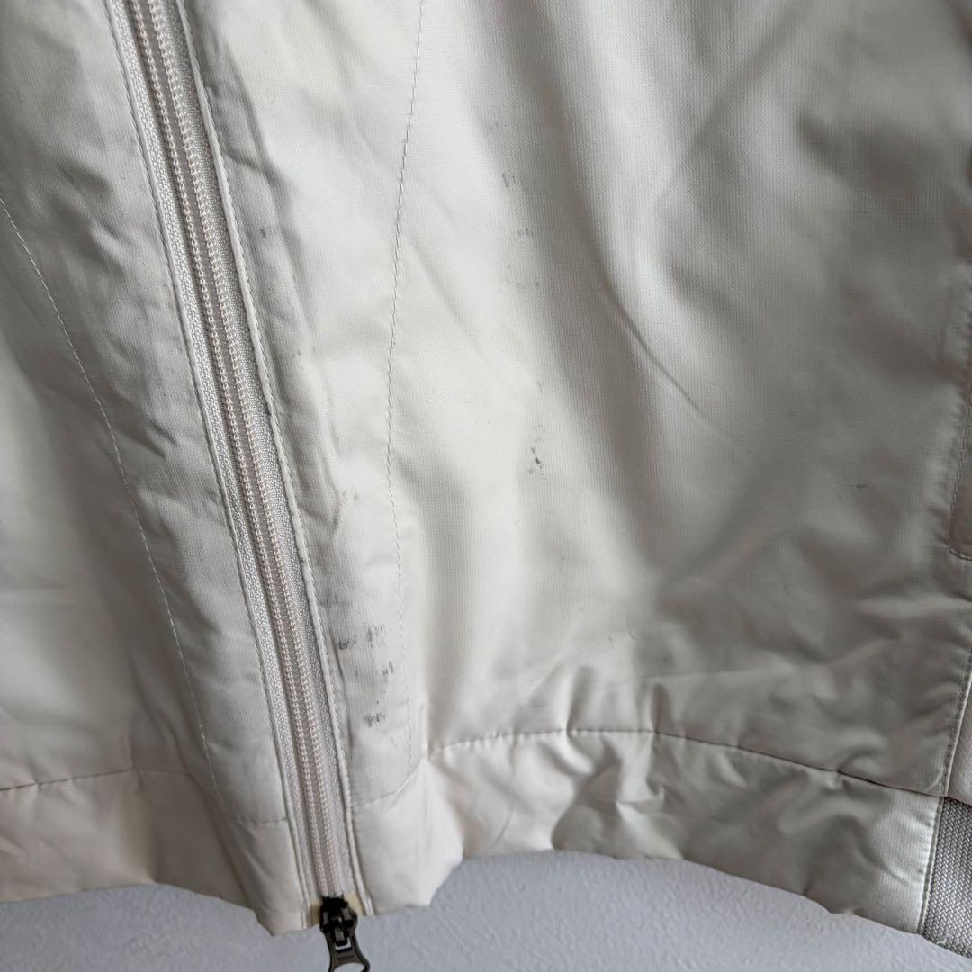 L 白 ナイキ NIKE golf ゴルフ ジャケット ブルゾン 袖取り外し可能