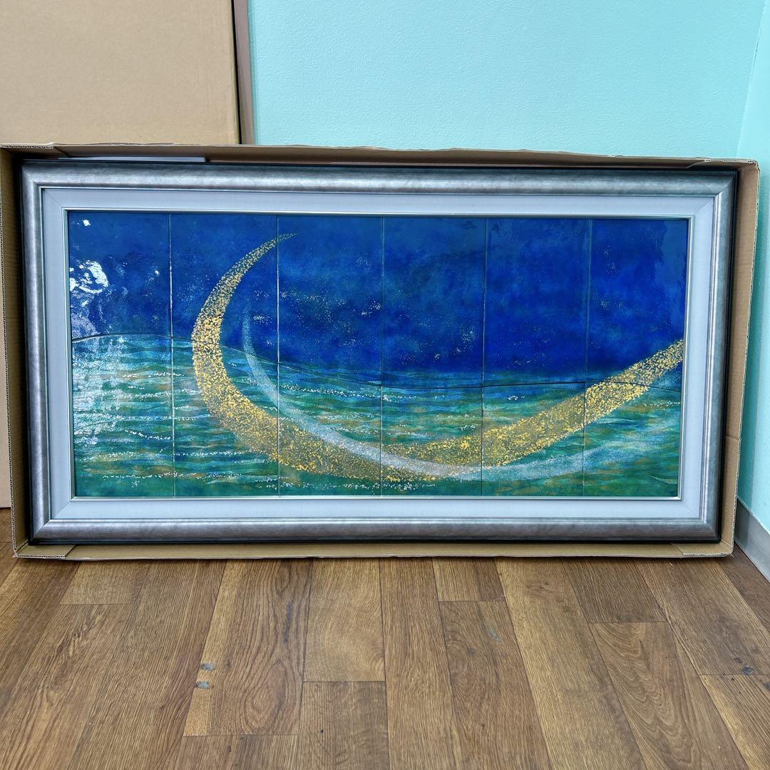 七宝焼 壁画 ②