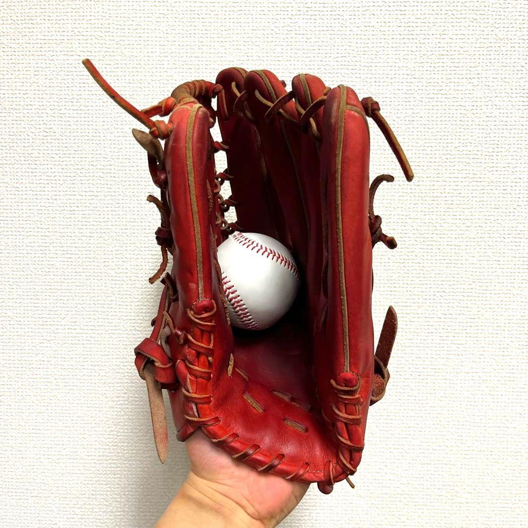 943 ミズノ グローバルエリート 型抜群 即戦力 軟式 外野手用グローブ