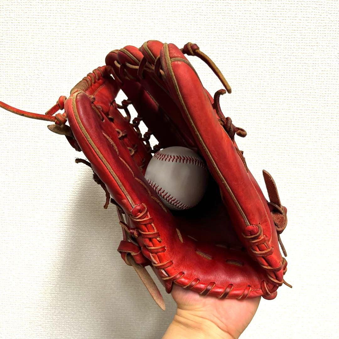 943 ミズノ グローバルエリート 型抜群 即戦力 軟式 外野手用グローブ