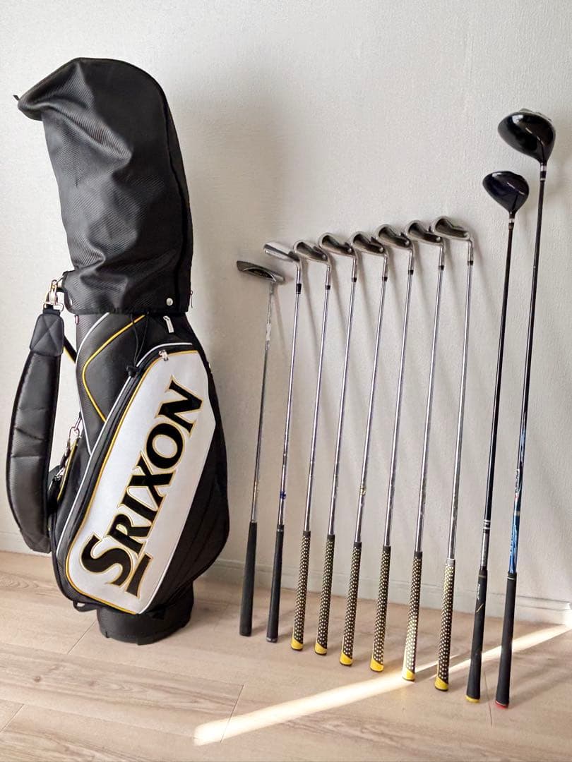 【◎美品】 SRIXON 他　ゴルフクラブセット フレックスS
